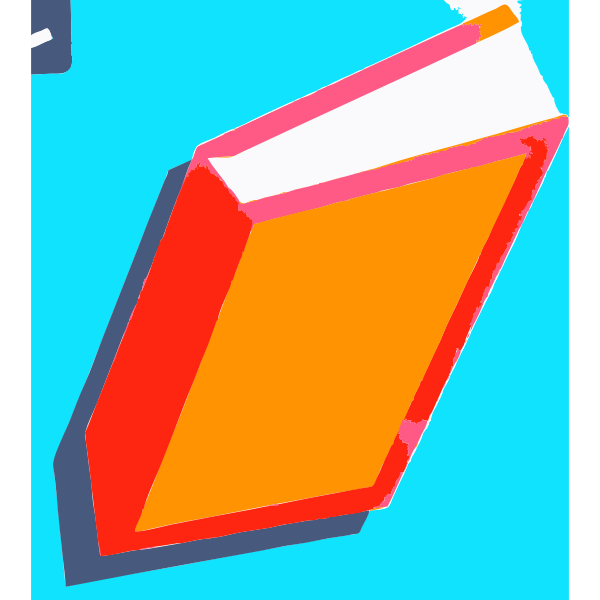 Bright-colored book